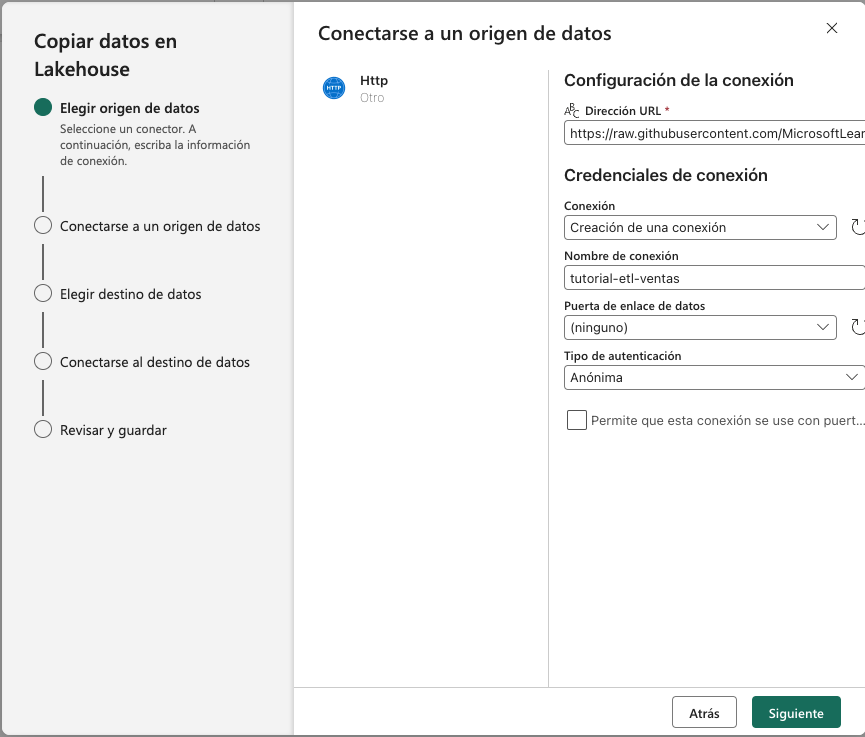 etl configuracion http