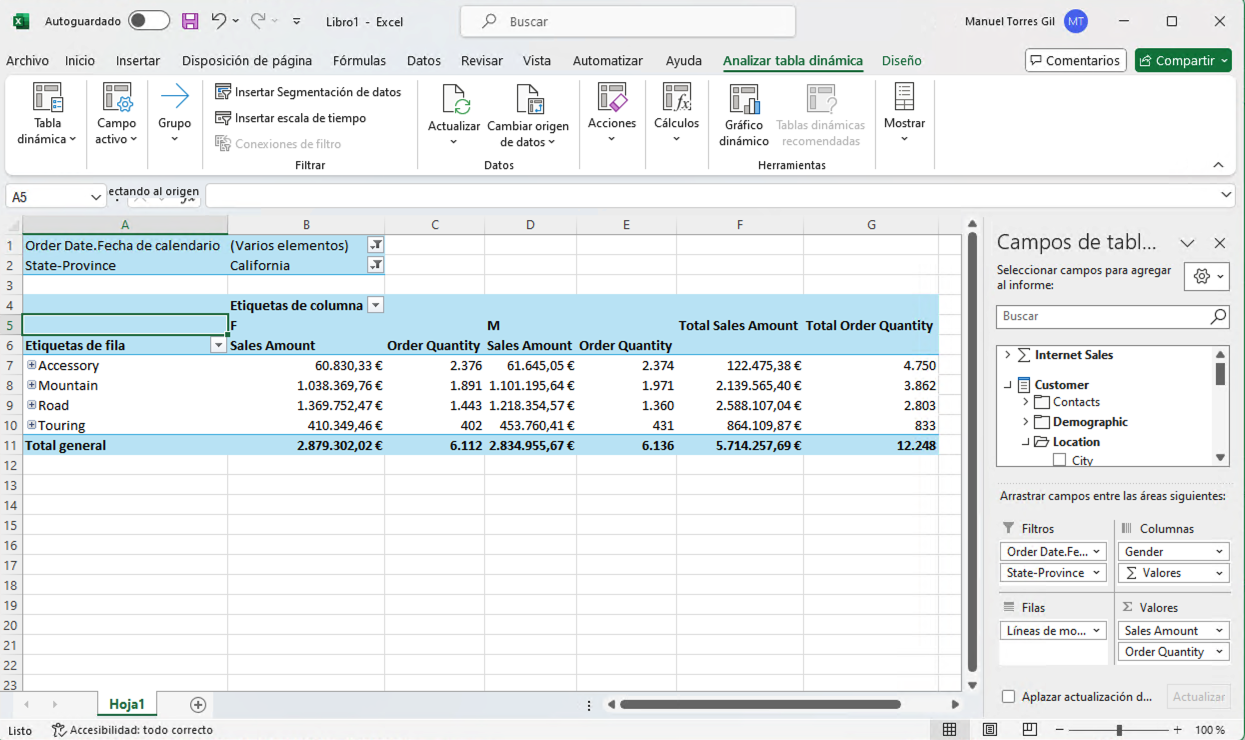 excel caso de estudio