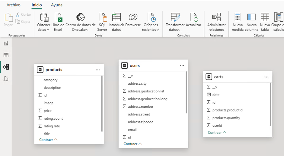 powerbi model base