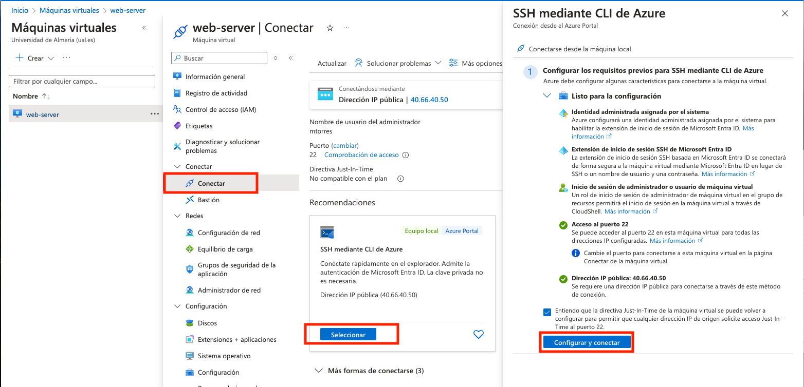 azure activate ssh cloud shell