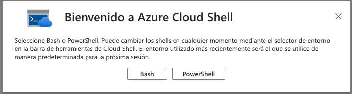 azure cloud shell welcome