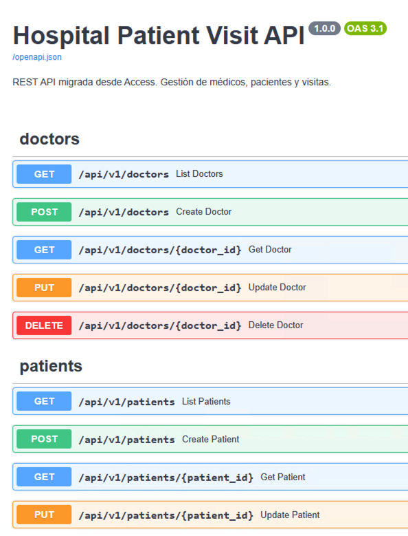 access openapi