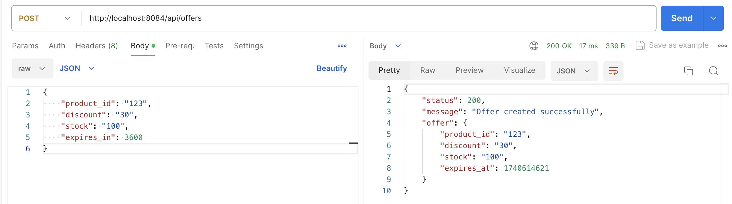 fastapi create offer